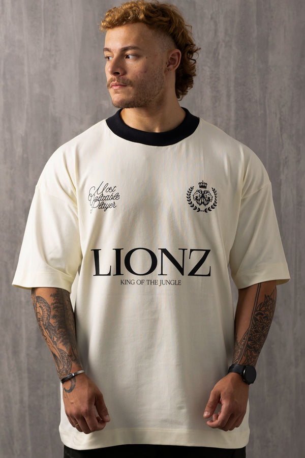 Camiseta Oversized Player - OffWhite&Black