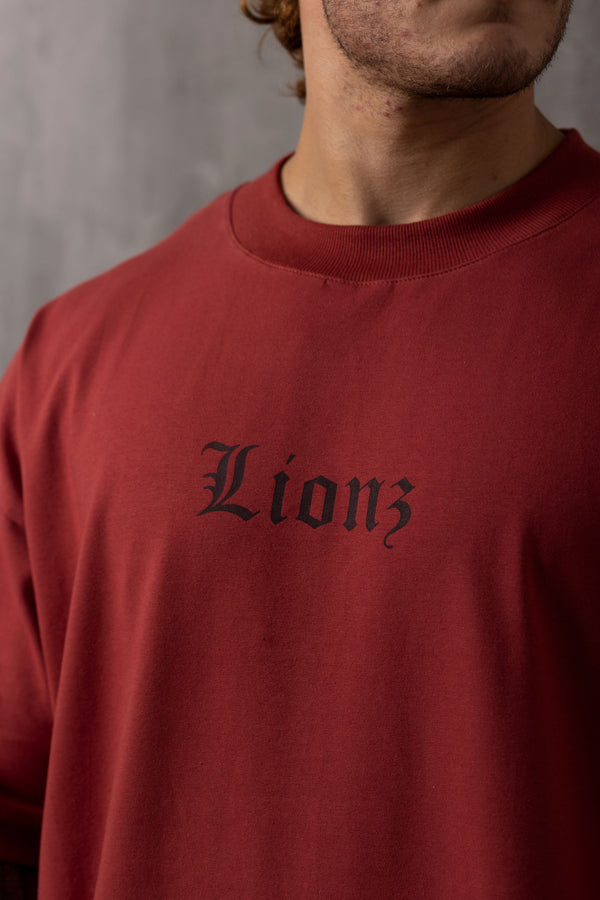 Camiseta Oversized Brotherhood - Vermelha