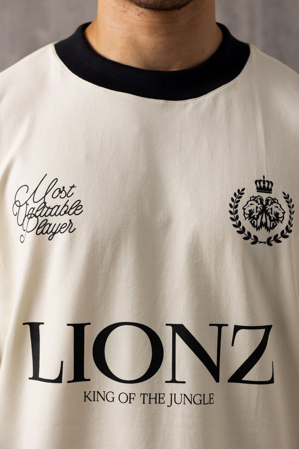 Camiseta Oversized Player - OffWhite&Black