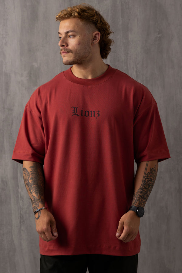 Camiseta Oversized Brotherhood - Vermelha