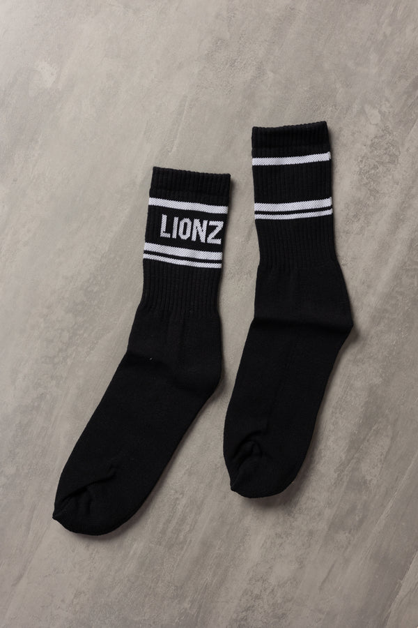 Meia LIONZ Cano Alto - Preta