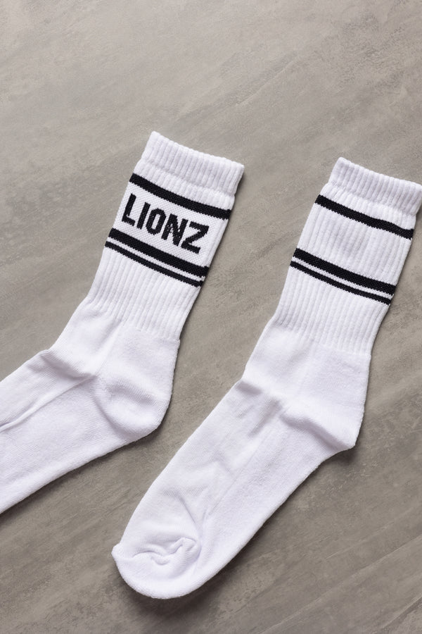 Meia LIONZ Cano Alto - Branca