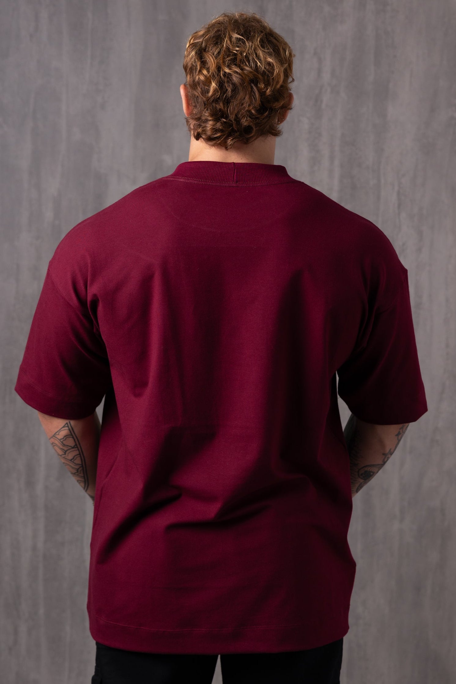 Camiseta Oversized LLTK - Bordo
