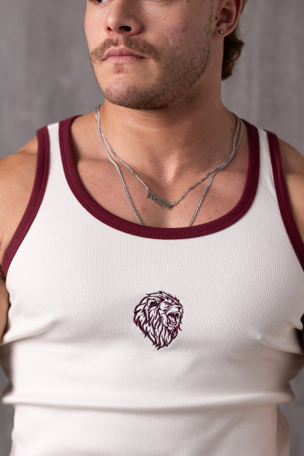 Regata Canelada American Lion - OffWhite & Bordo