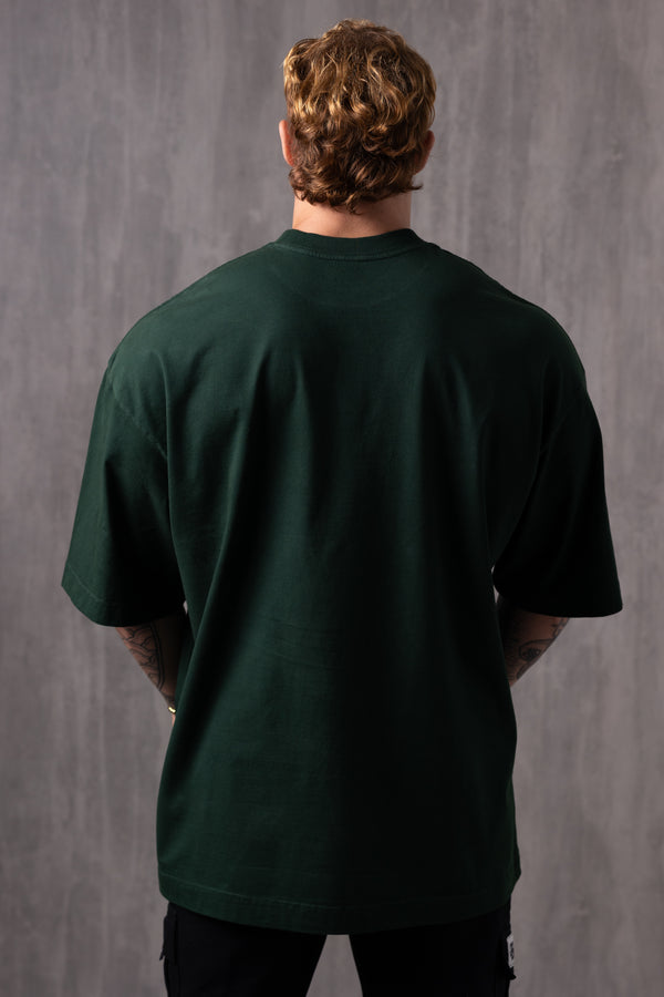 Camiseta Heavy Oversized Craft - Verde
