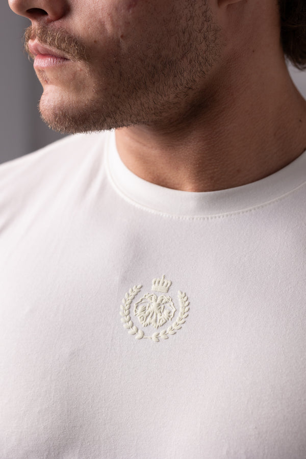 Camiseta Slim King - OffWhite