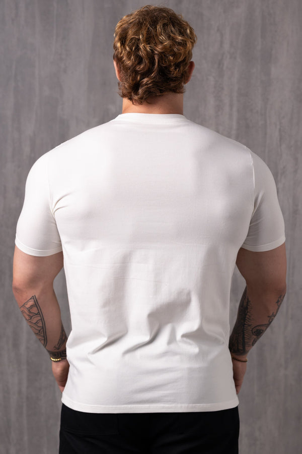 Camiseta Slim King - OffWhite