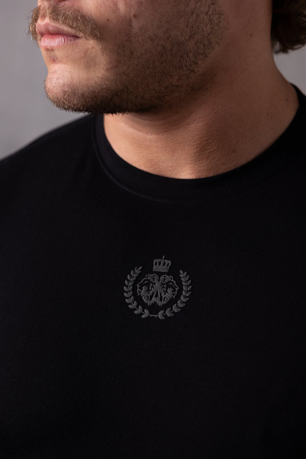 Camiseta Slim King - Preta