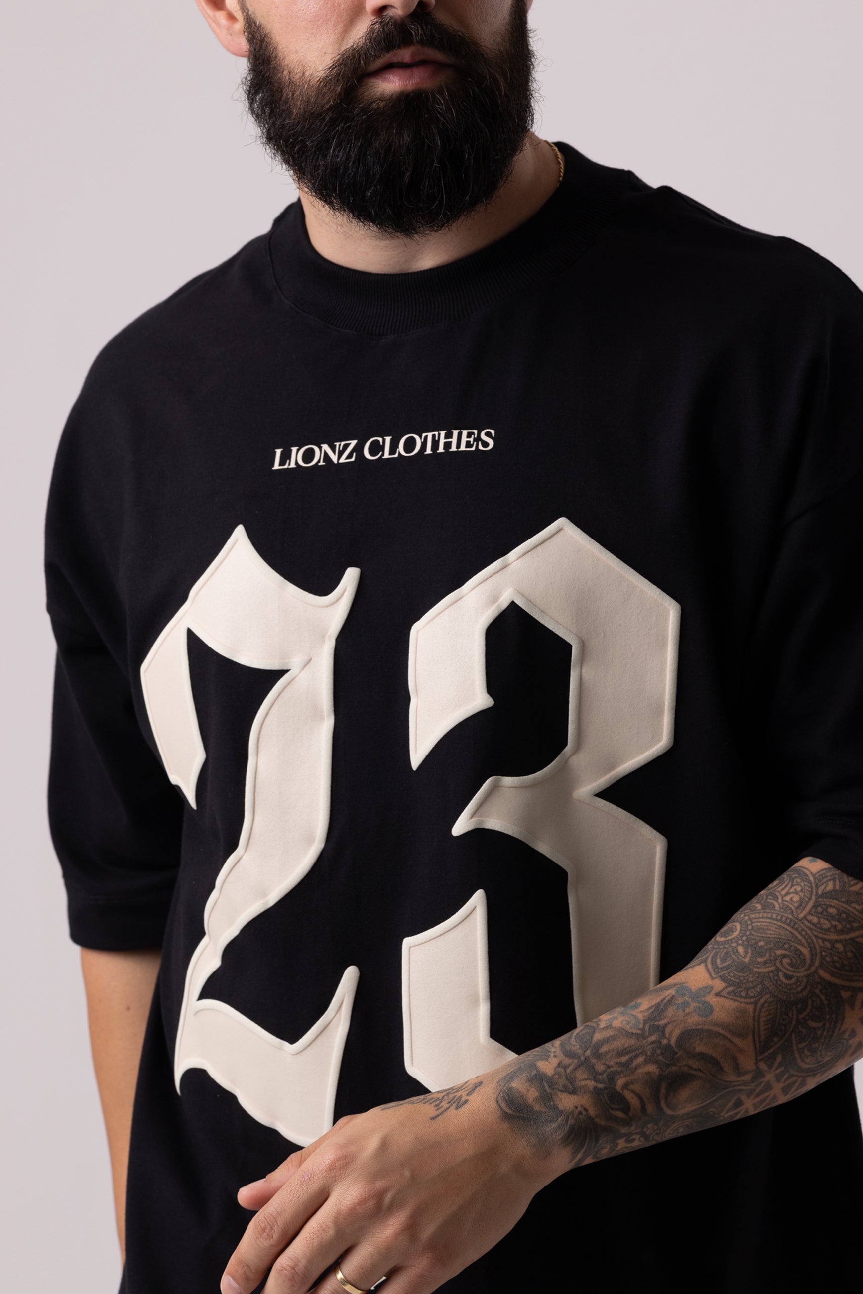 Camiseta Oversized 23 - Preta