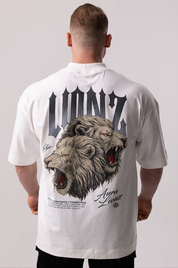 Camiseta Heavy Oversized Aura - OffWhite