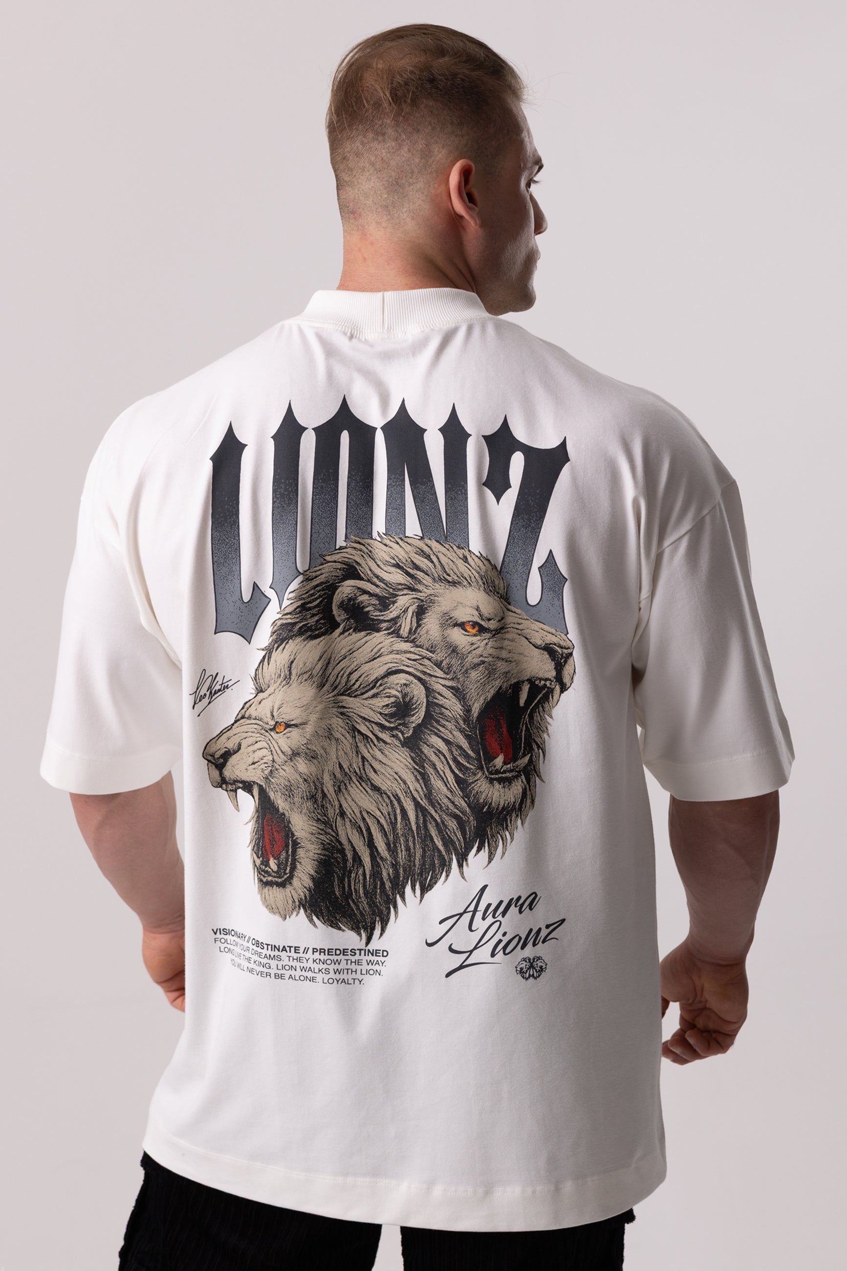 Camiseta Oversized Aura - OffWhite