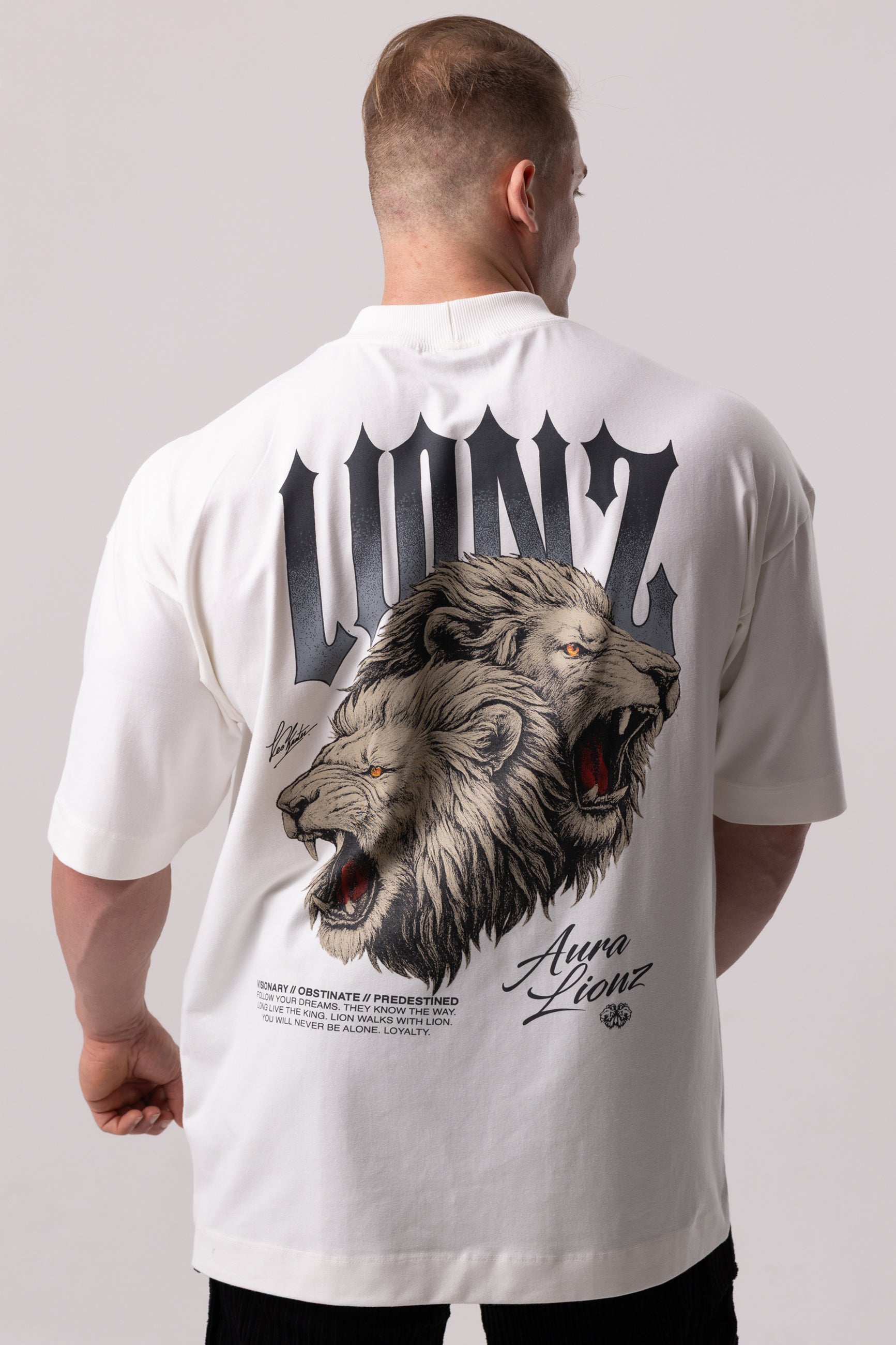 Camiseta Oversized Aura - OffWhite