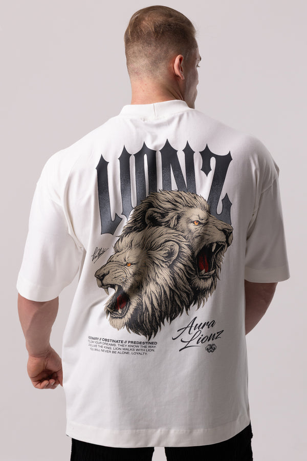 Camiseta Heavy Oversized Aura - OffWhite