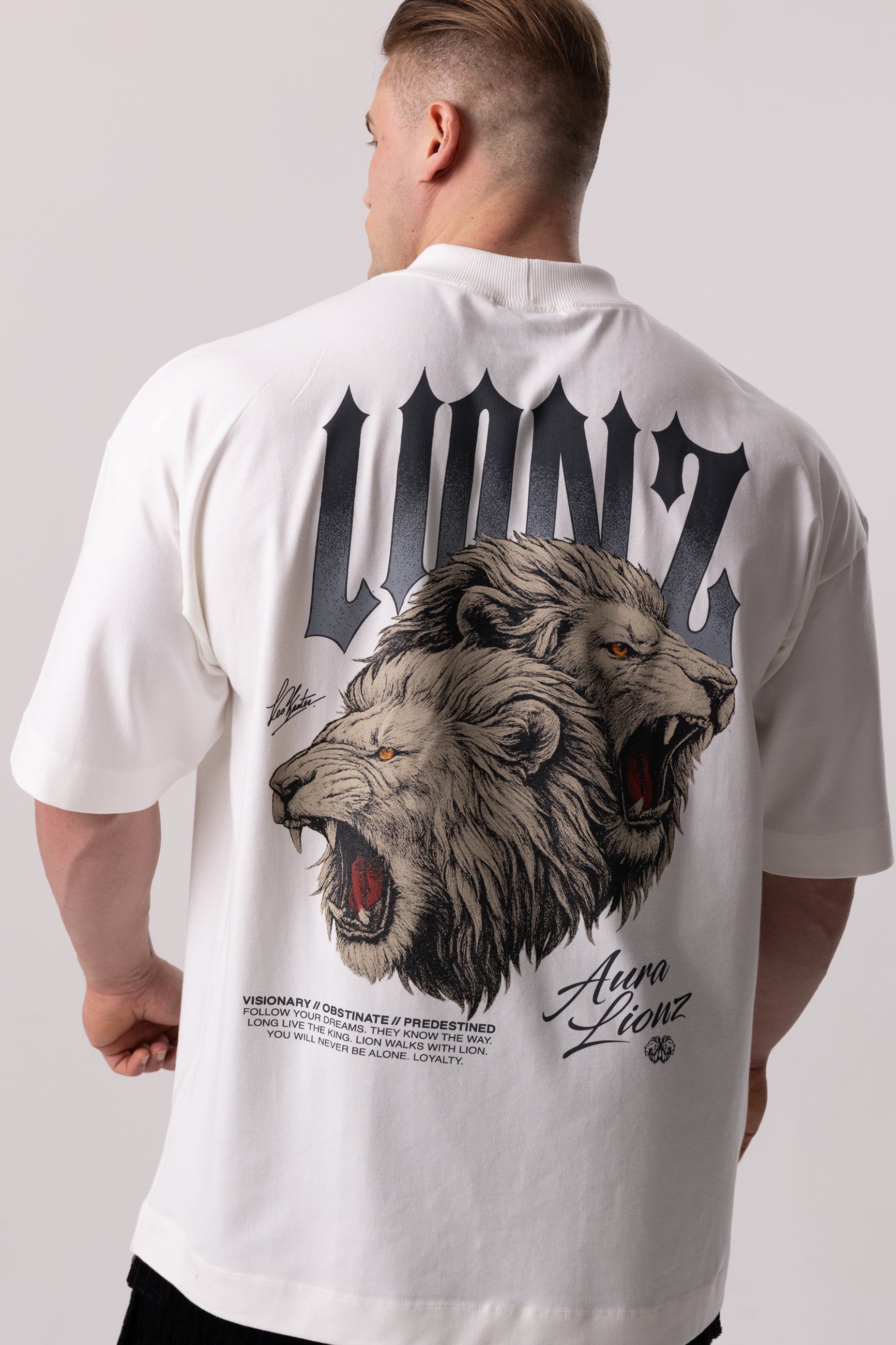 Camiseta Oversized Aura - OffWhite