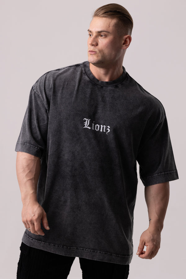 Camiseta Heavy Oversized Brotherhood - Preta Estonada