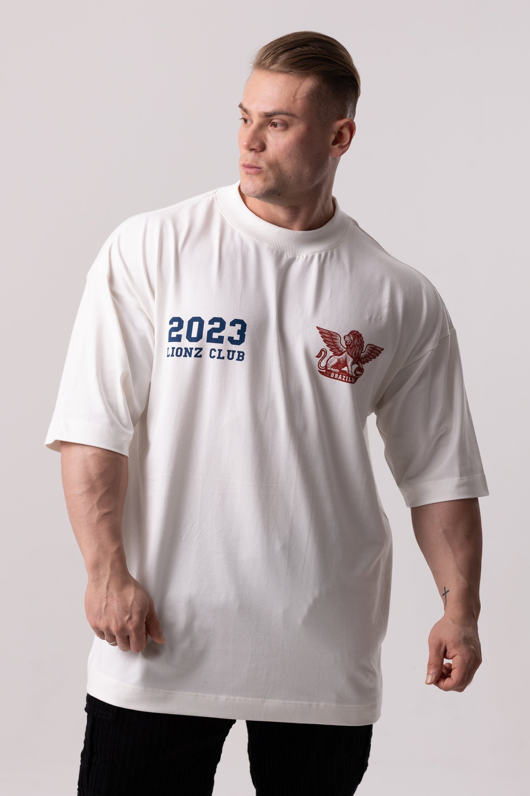 Camiseta Oversized Aviator - OffWhite
