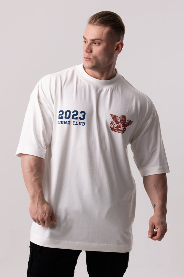 Camiseta Oversized Aviator - Branca