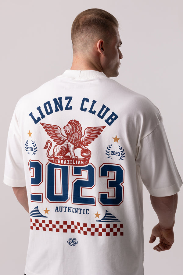 Camiseta Oversized Aviator - Branca