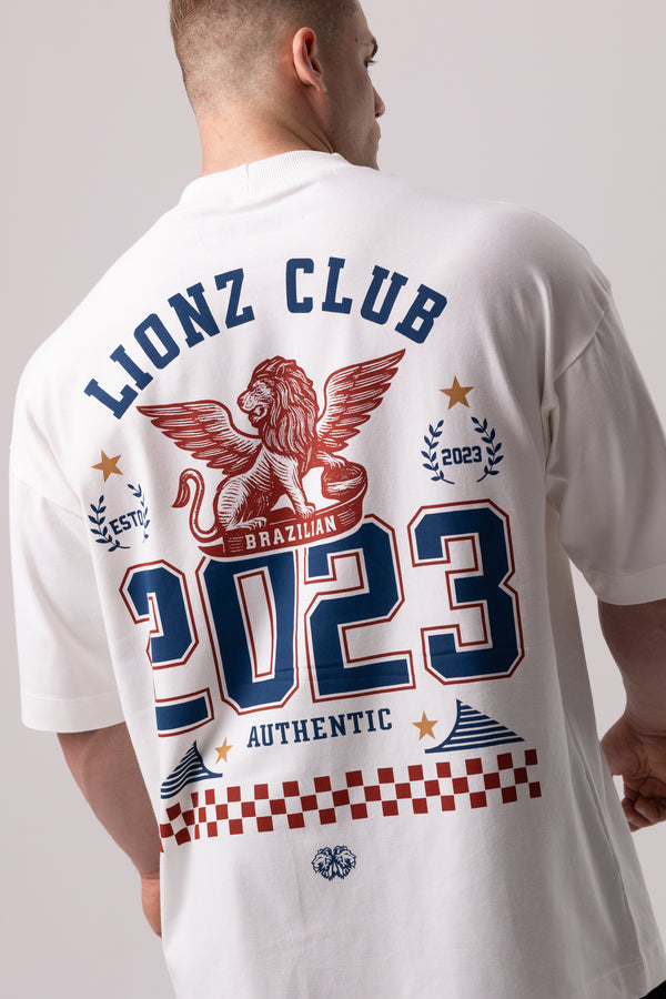 Camiseta Oversized Aviator - Branca