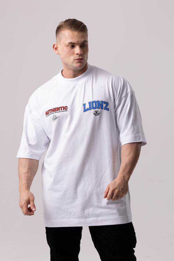 Camiseta Oversized Authentic - Branca