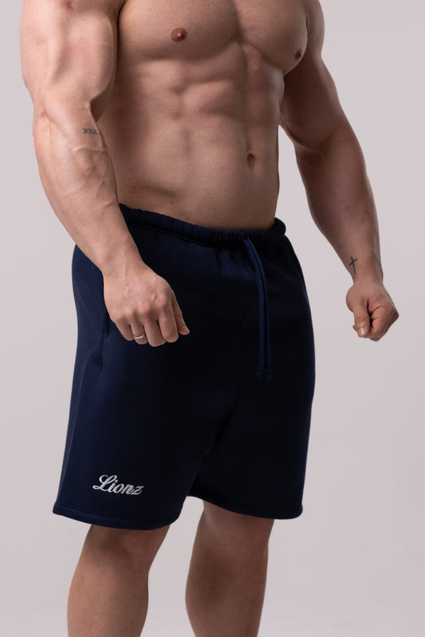 Bermuda Moletom Signature - Marinho