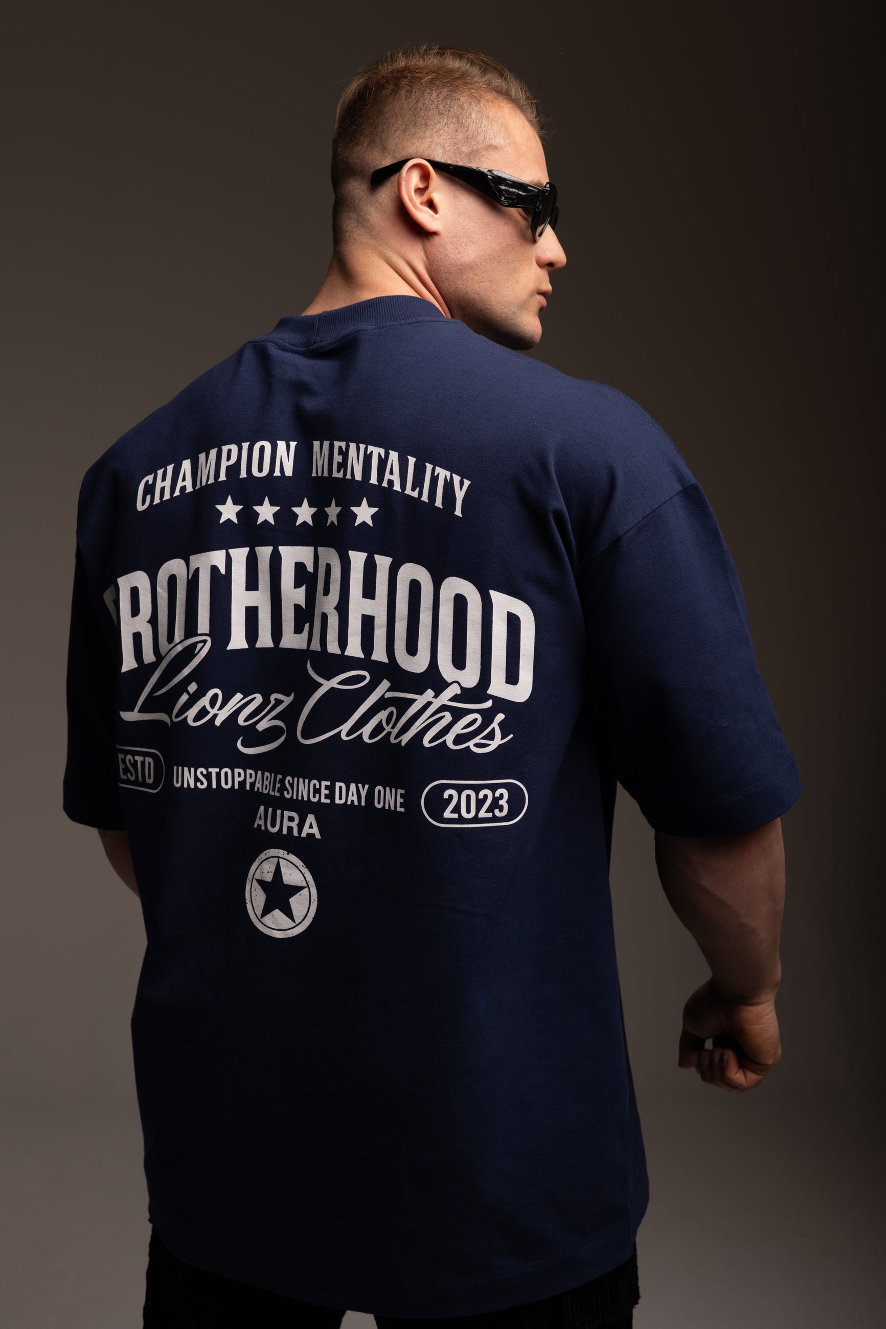 Camiseta Oversized Day One - Marinho