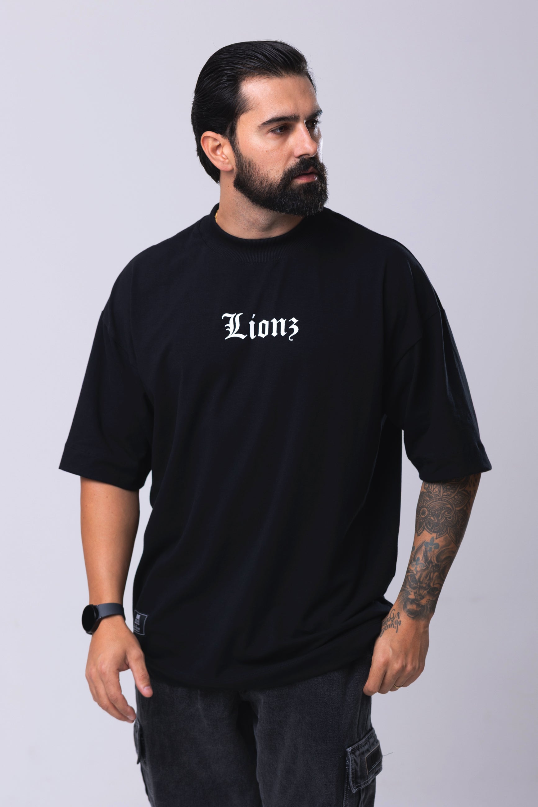 Camiseta Oversized Brotherhood - Preta
