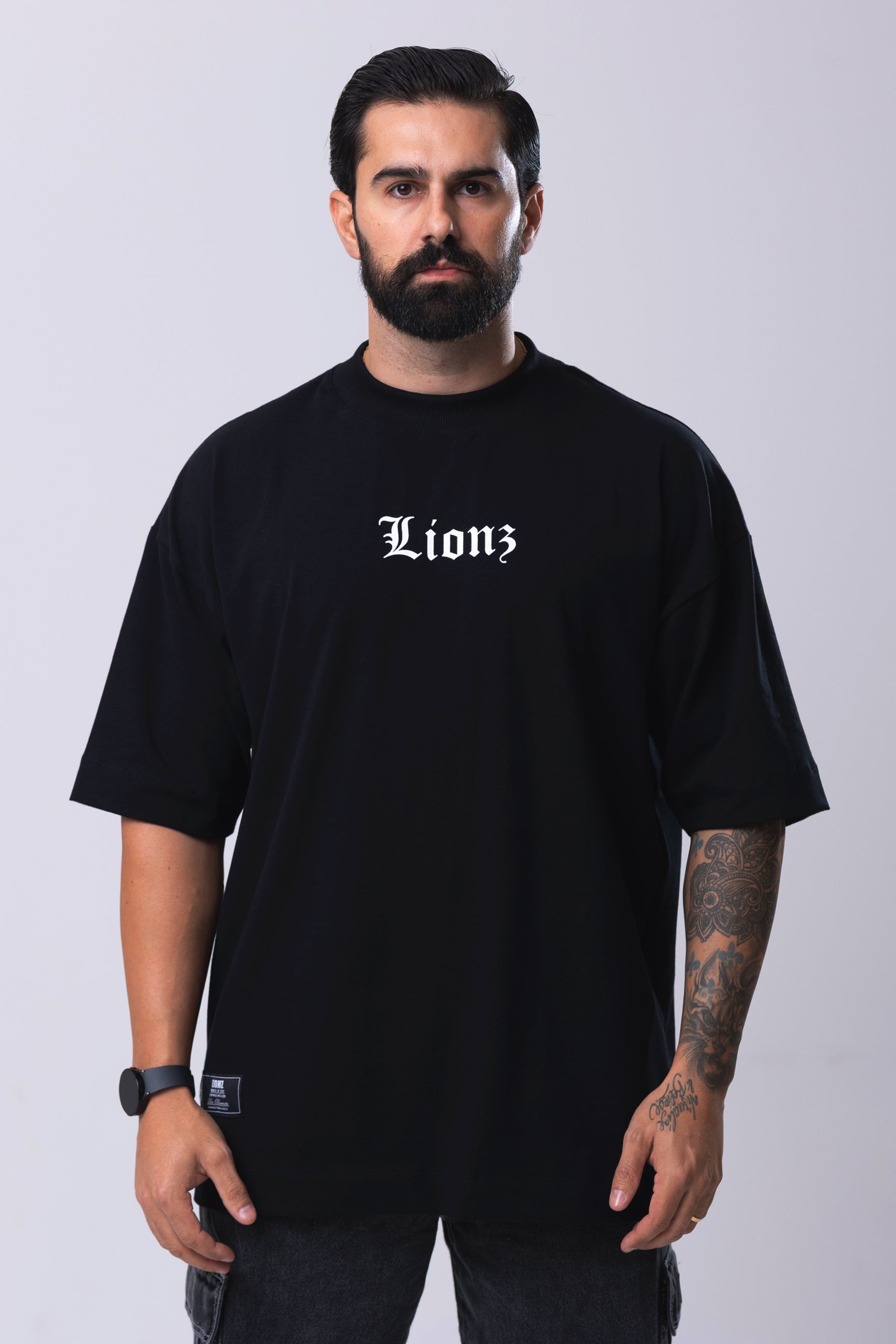 Camiseta Oversized Brotherhood - Preta