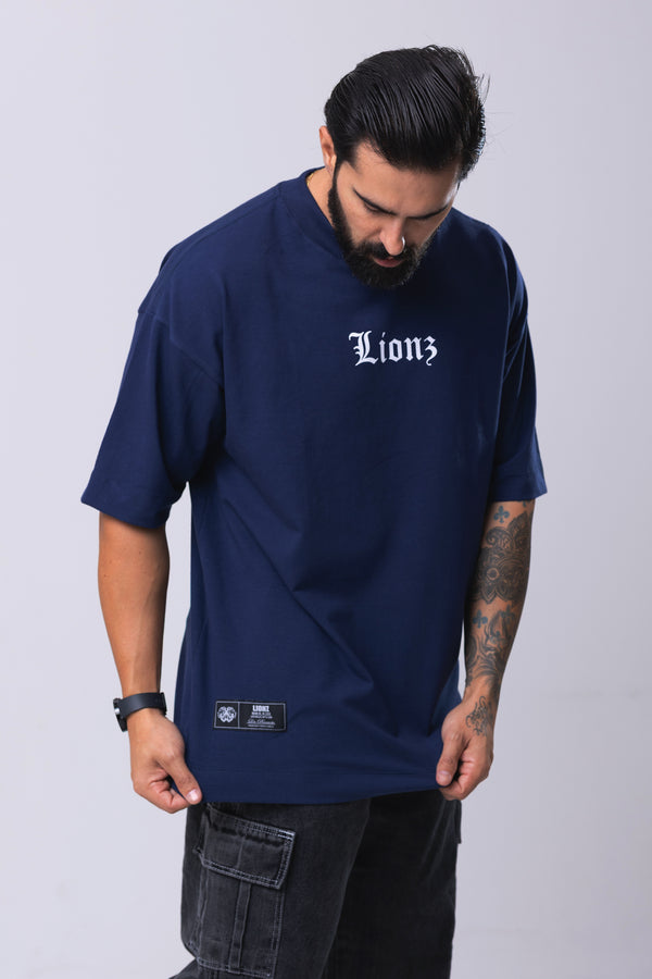 Camiseta Oversized Brotherhood - Marinho