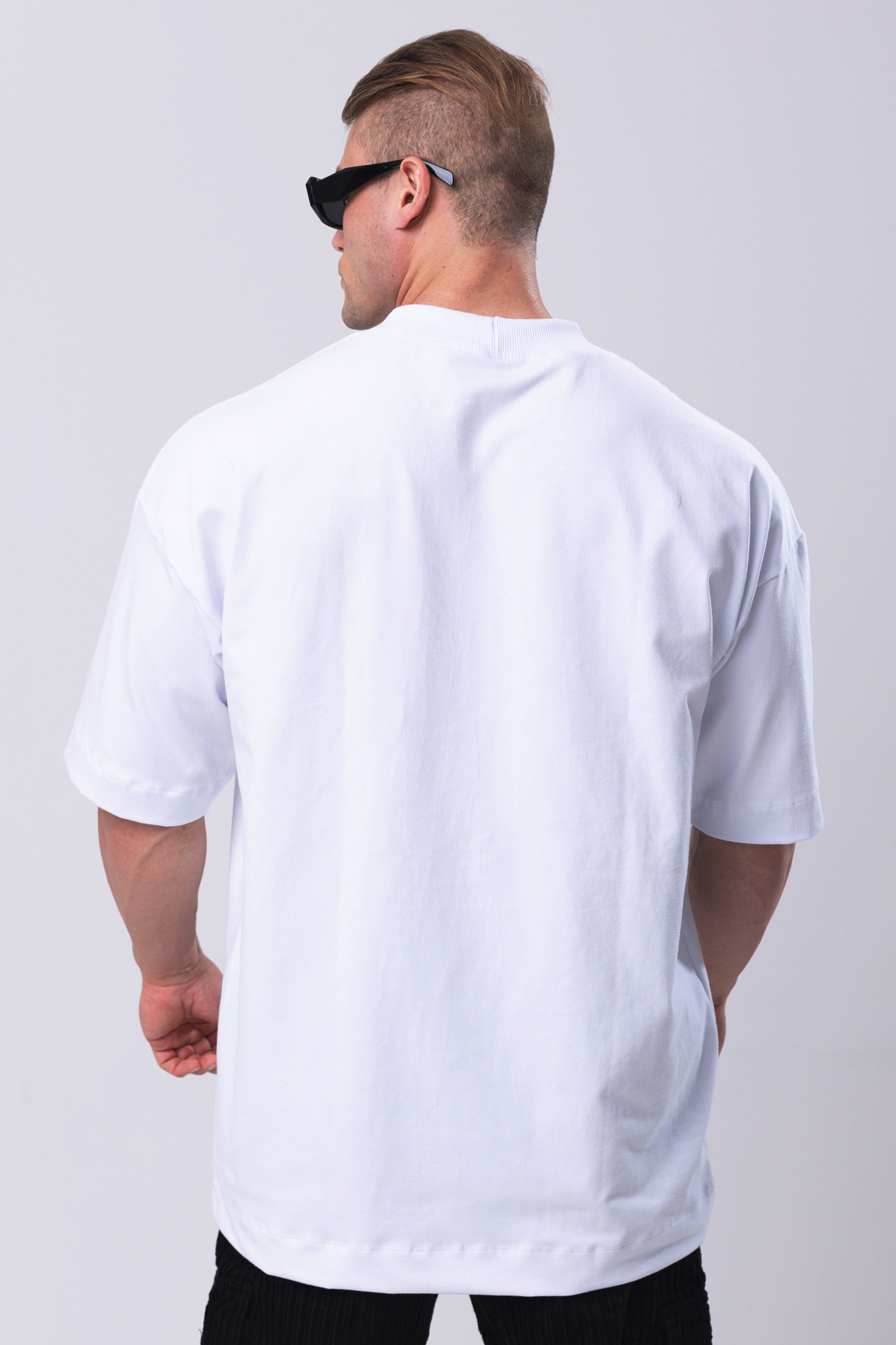 Camiseta Oversized LIONZ KING - Branca