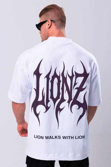 Camiseta Oversized Premium Branca - LWWL