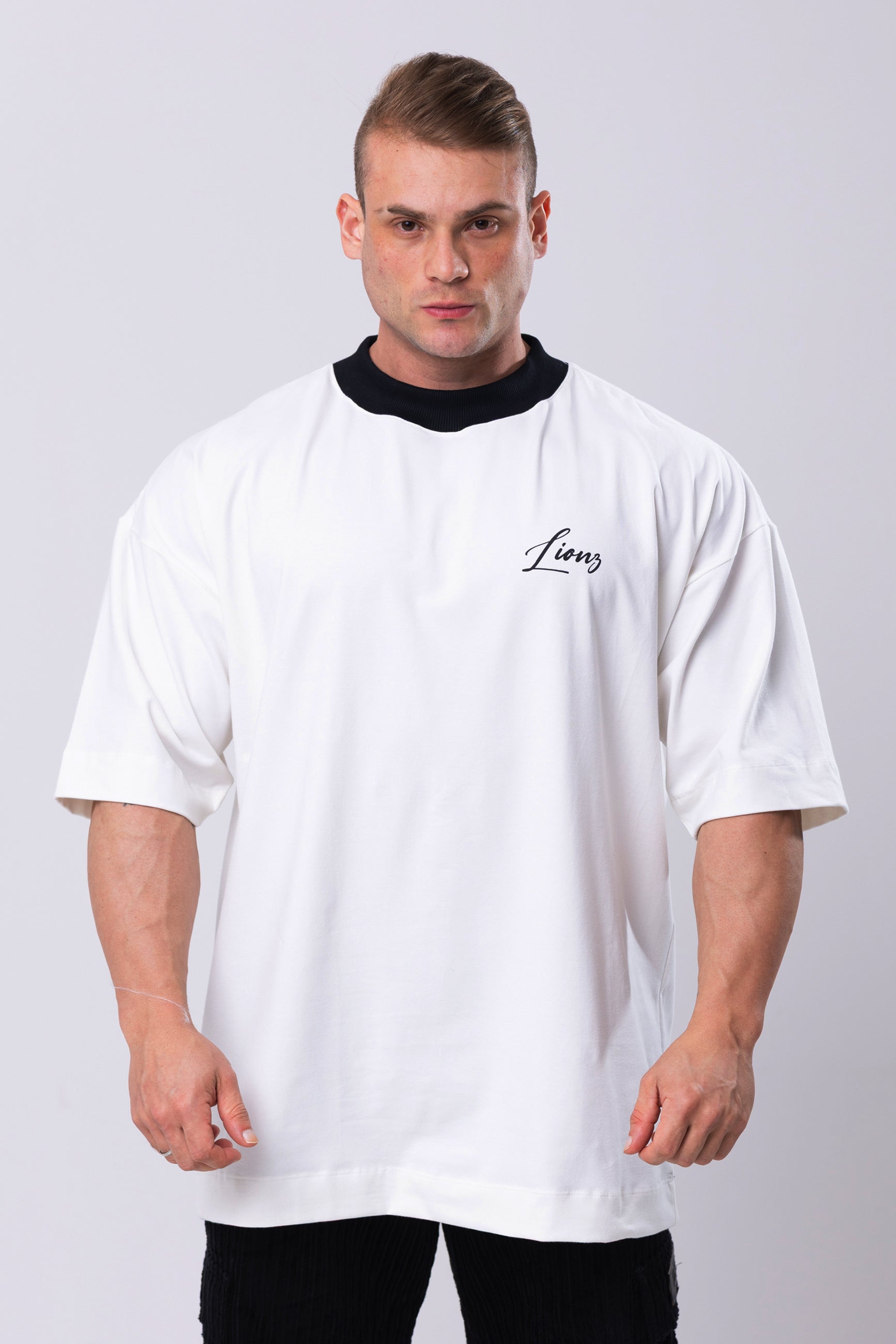 Camiseta Oversized BeastMode - OffWhite&Black