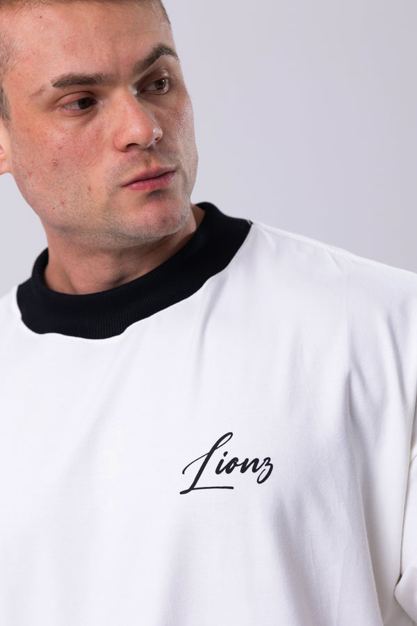 Camiseta Oversized BeastMode - OffWhite&Black