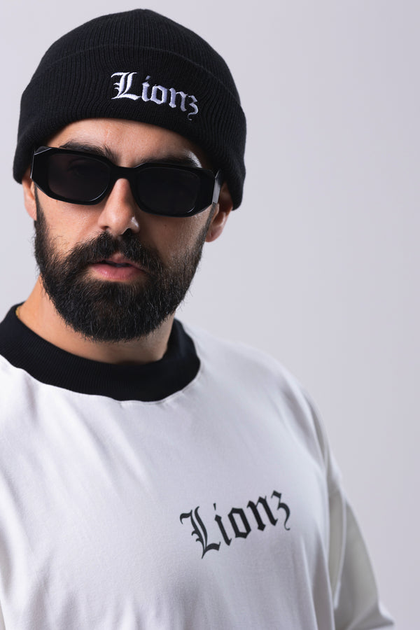 Camiseta Oversized Brotherhood - OffWhite&Black