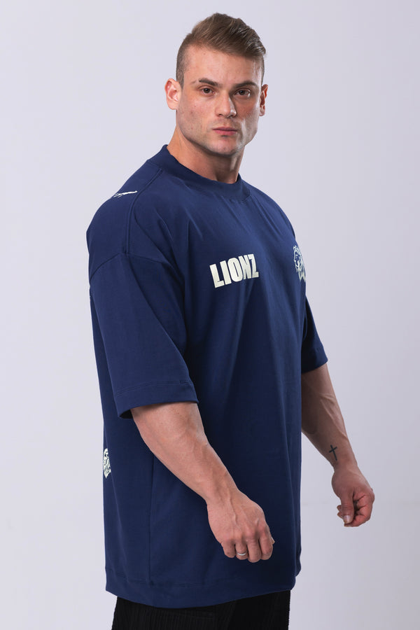 Camiseta Oversized MetalThunder - Marinho
