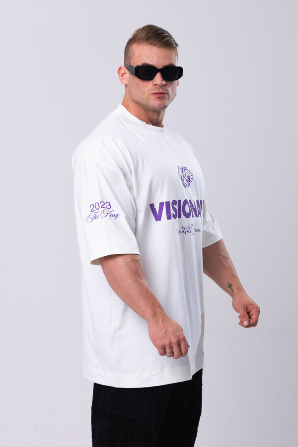 Camiseta Oversized Visionary - OffWhite