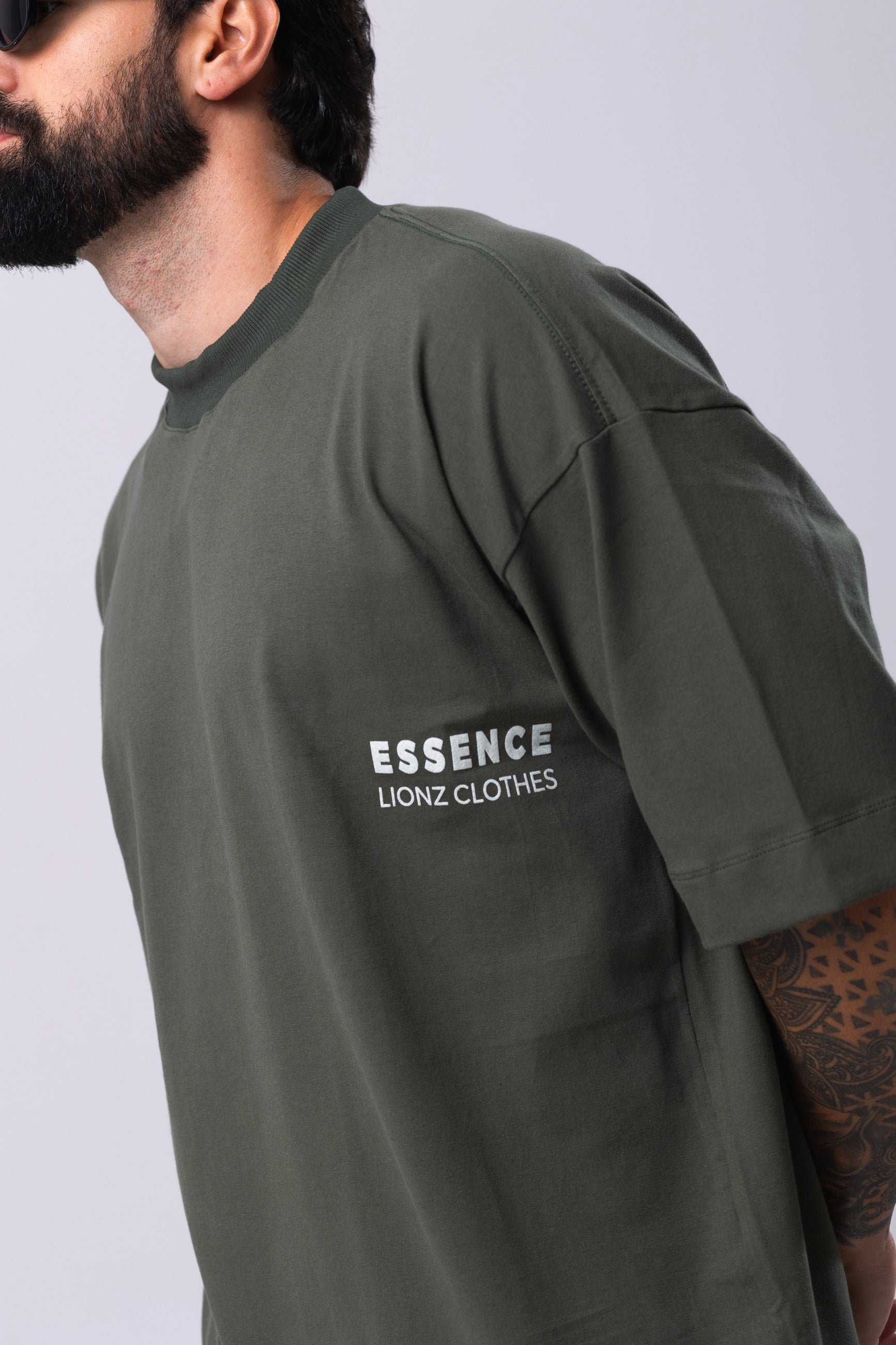 Camiseta Oversized Essence - Verde