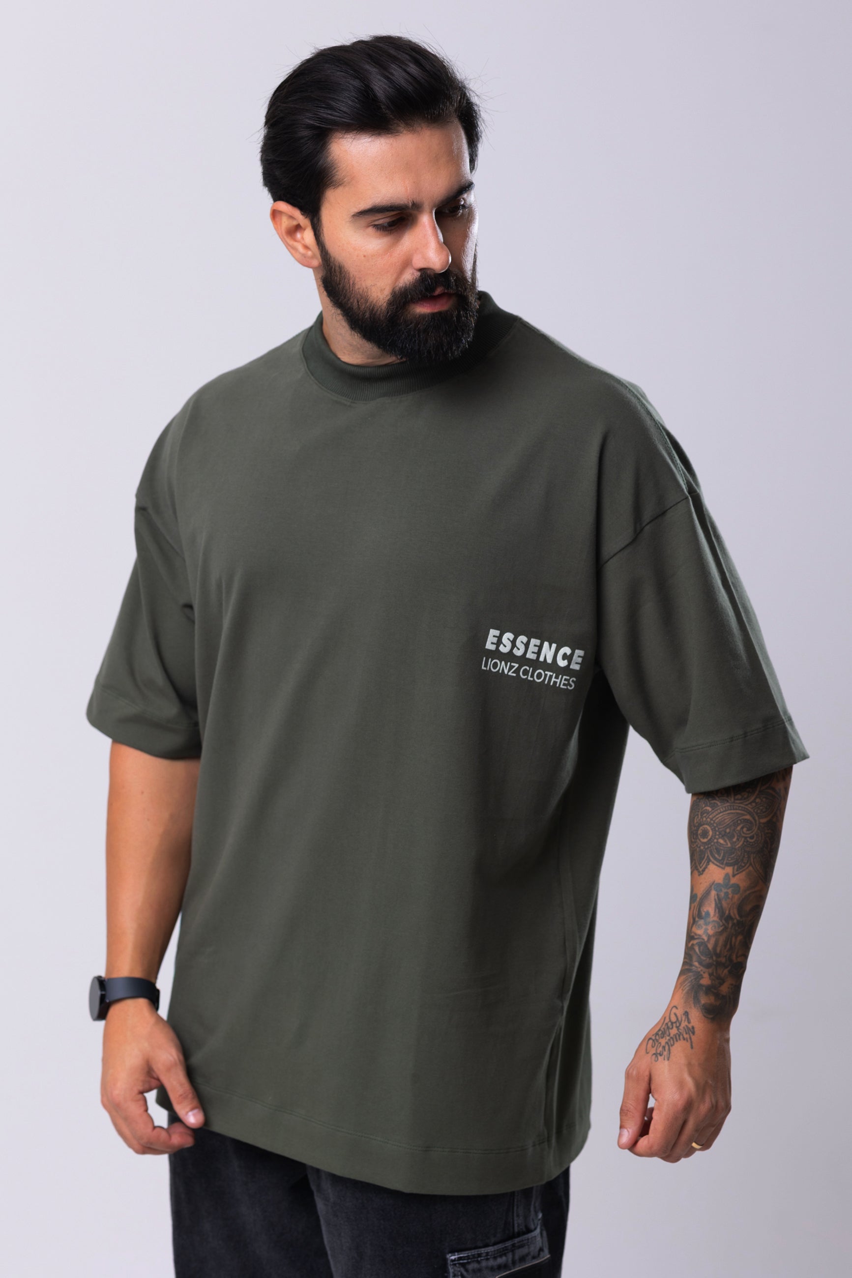 Camiseta Oversized Essence - Verde