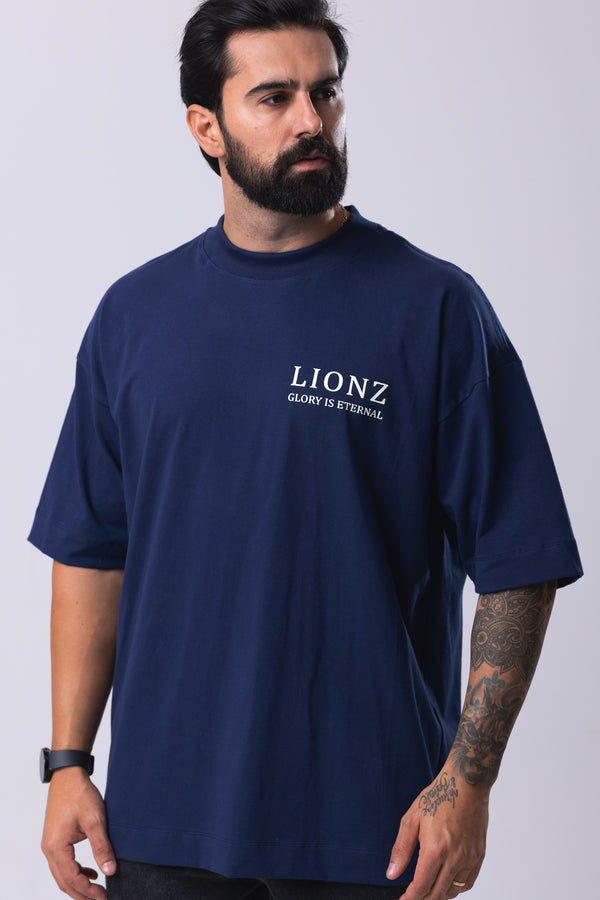 Camiseta Oversized Trust - Marinho