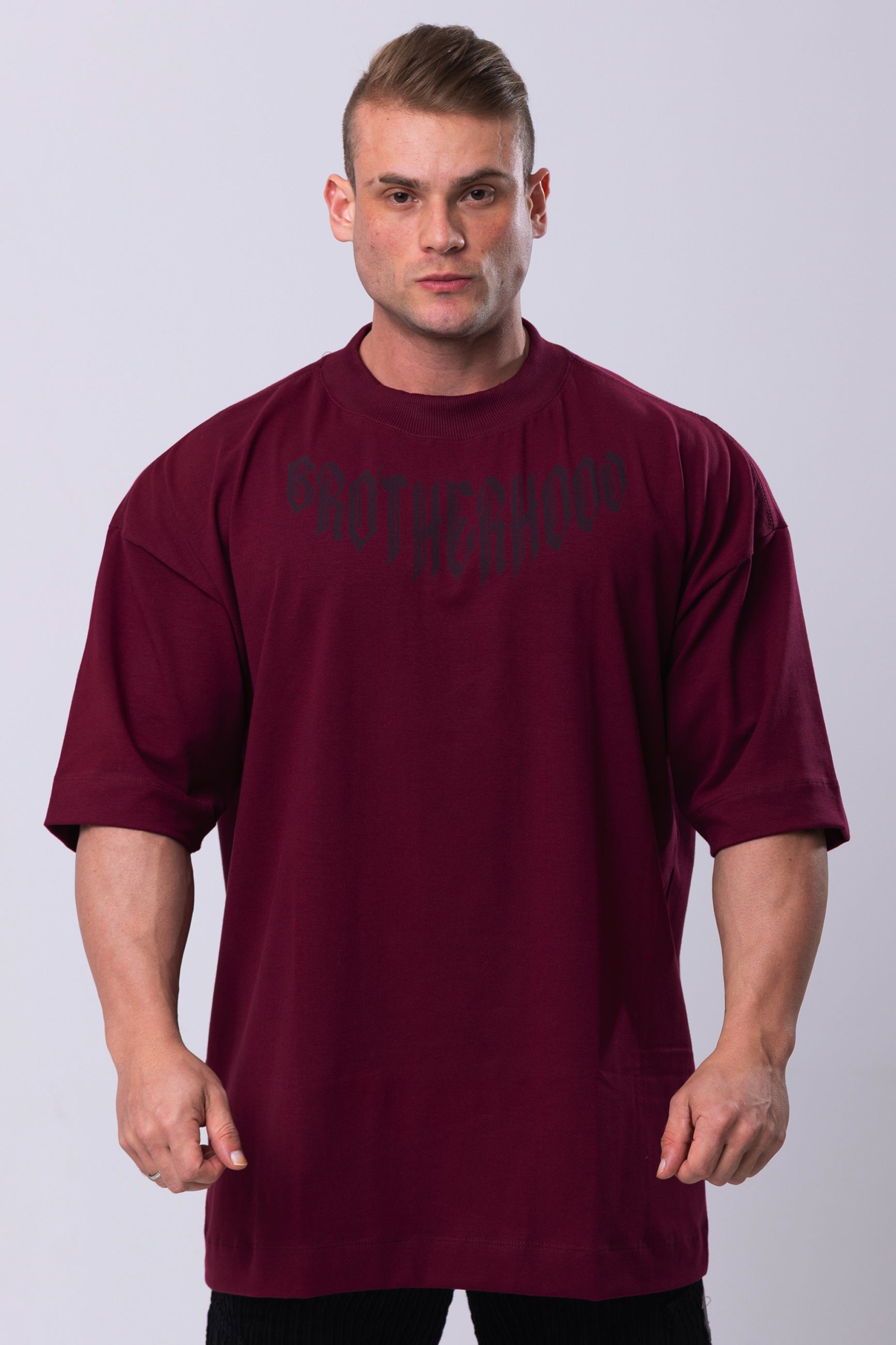 Camiseta Oversized Irmandade - Bordo