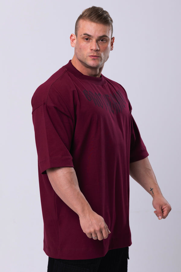 Camiseta Oversized Irmandade - Bordo