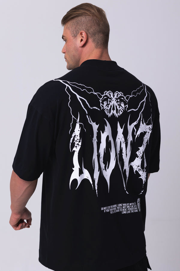 Camiseta Oversized MetalThunder - Preta