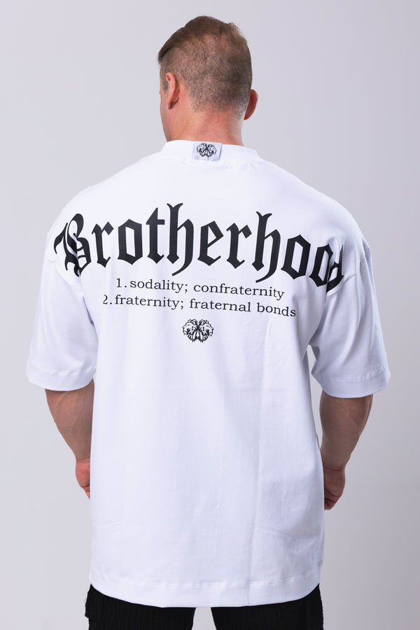 Camiseta Oversized Brotherhood - Branca
