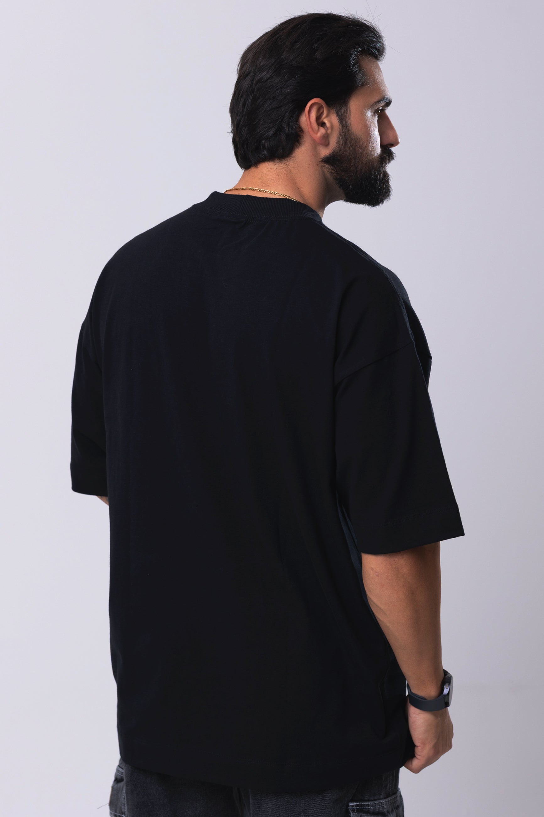 Camiseta Oversized Minimal - Preta