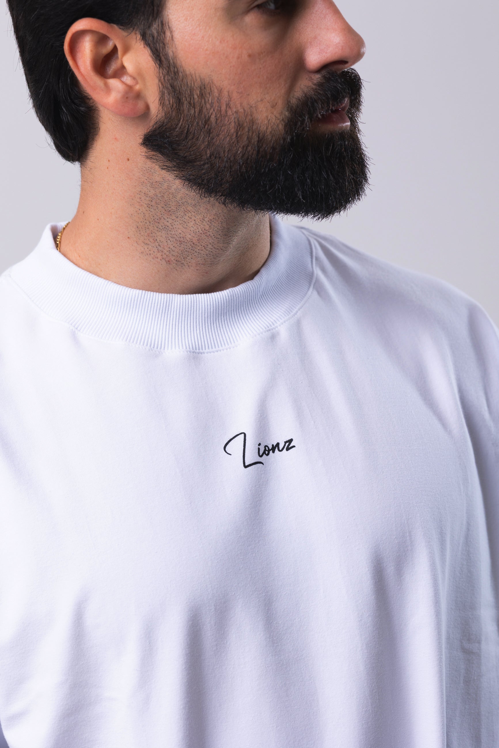 Camiseta Oversized Minimal - Branca