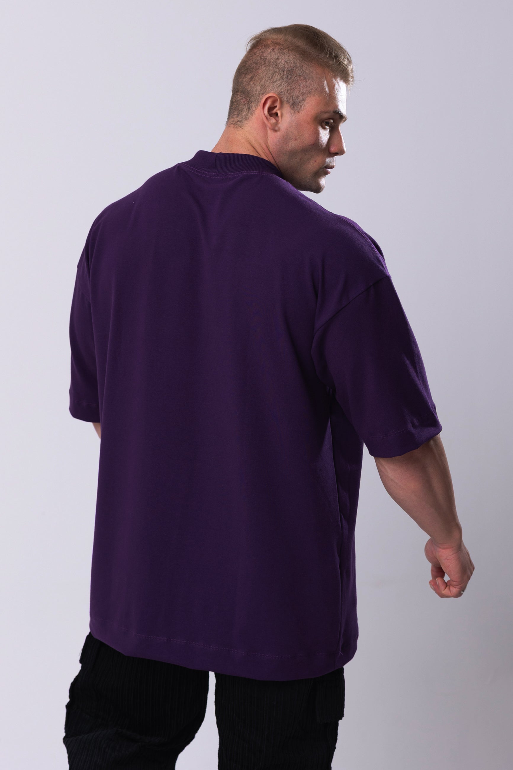 Camiseta Oversized Essence - Roxa