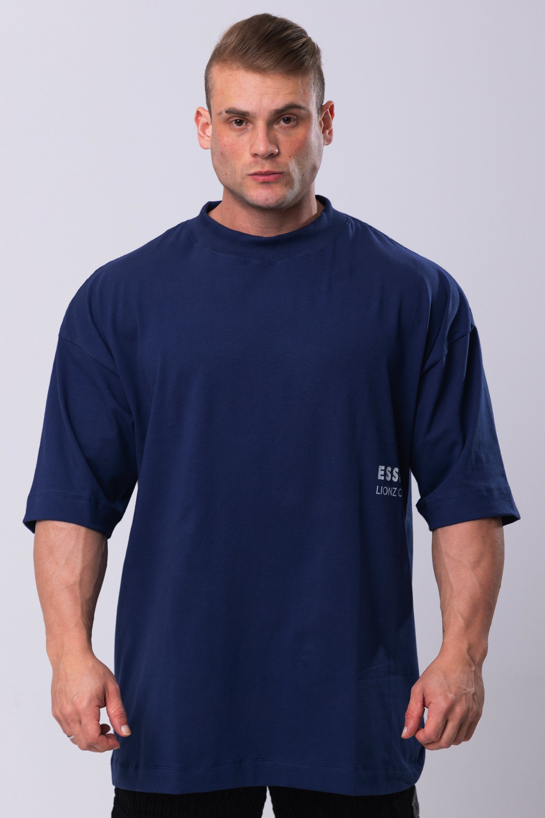 Camiseta Oversized Essence - Marinho