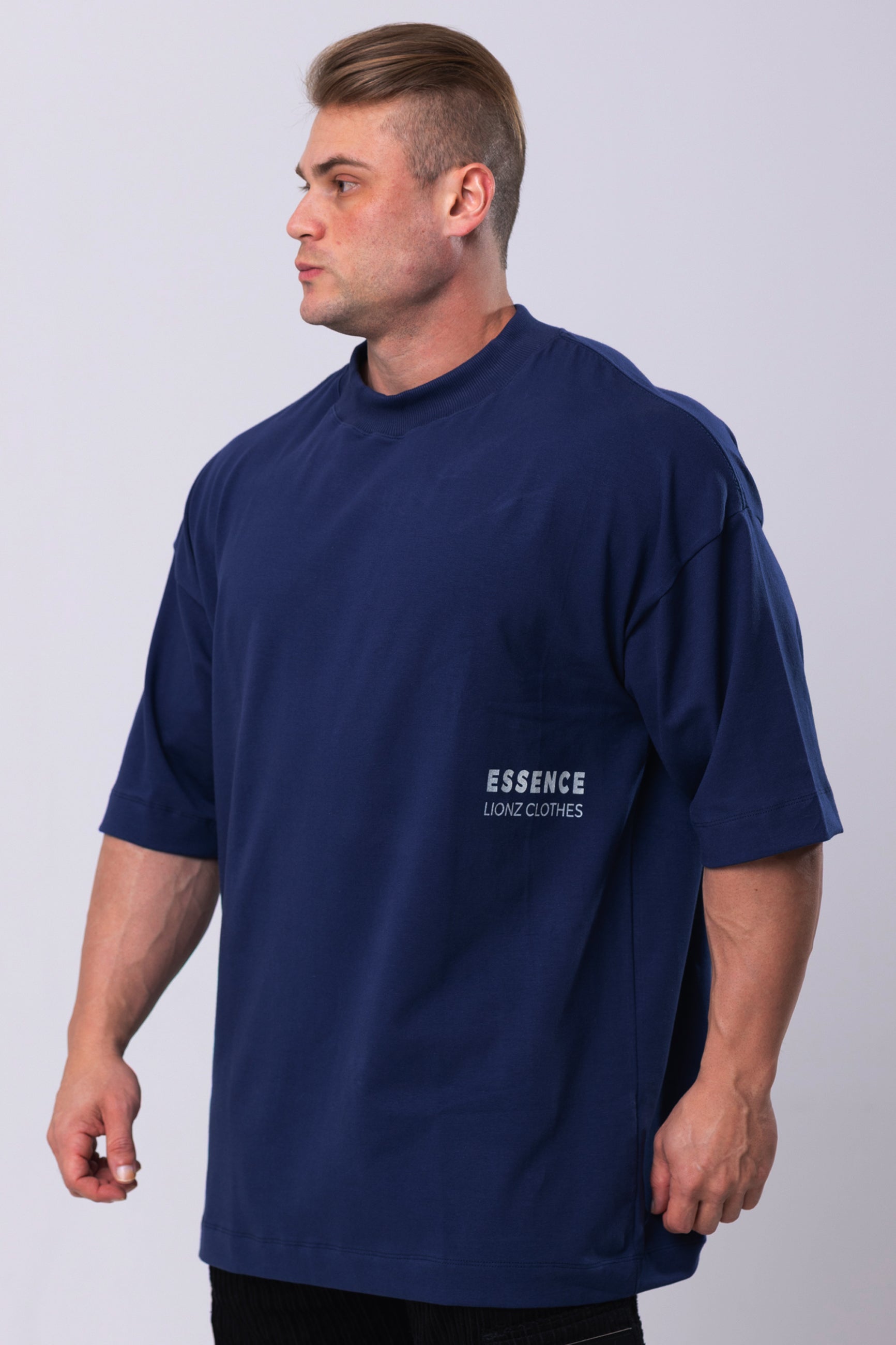 Camiseta Oversized Essence - Marinho