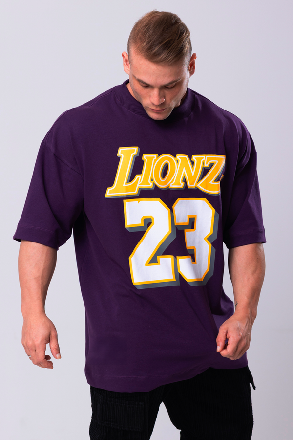 Camiseta Oversized NBA - Roxa