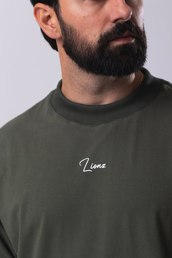 Camiseta Oversized Minimal - Verde
